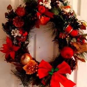Pre-Owned 20' Handmade Christmas Wreath
